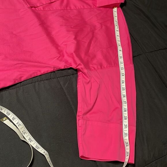 Chico’s Size 2 Pink Collar Pullover. 3/4 sleeves. - Picture 6 of 6